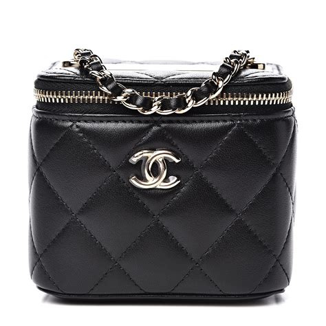 chanel black mini vanity|Chanel trendy cc vanity.